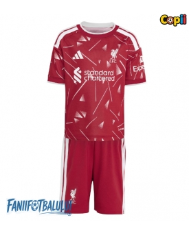 Liverpool Echipament de Fotbal Replică 2026-27 Copii Acasa (+ Șorturi)